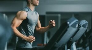 Youth completing exercises recorded on a personal fitness merit badge worksheet