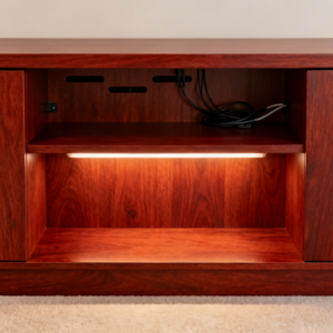 solid wood entertainment center
