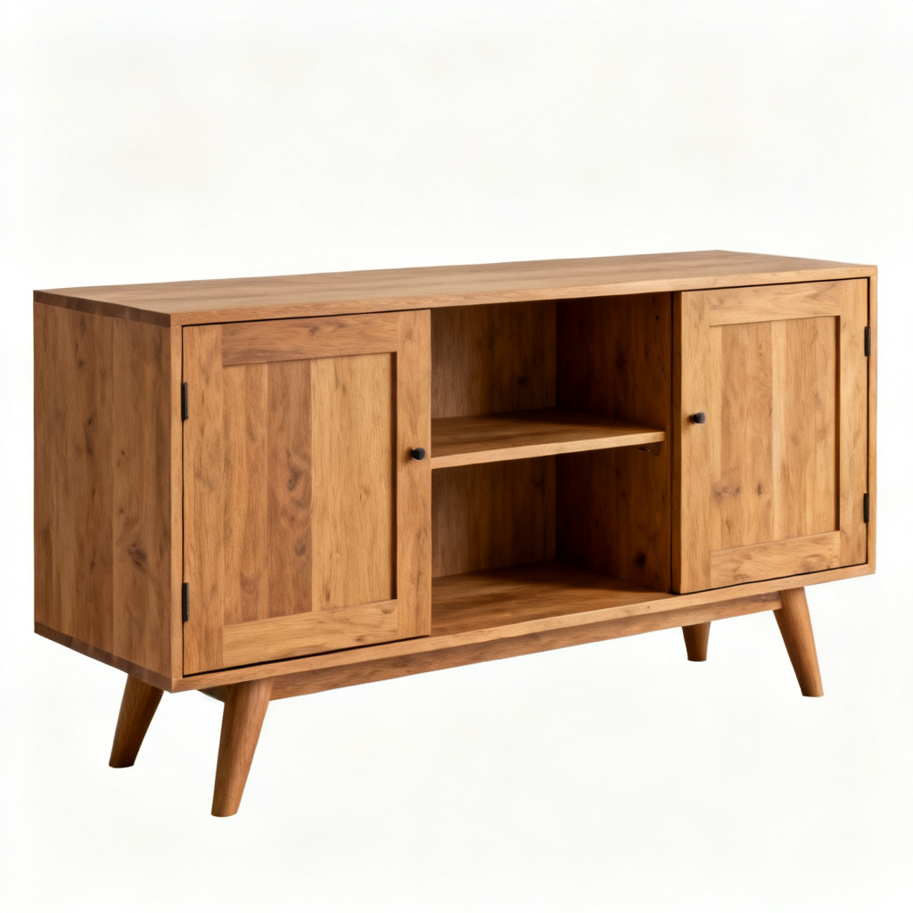solid wood entertainment center